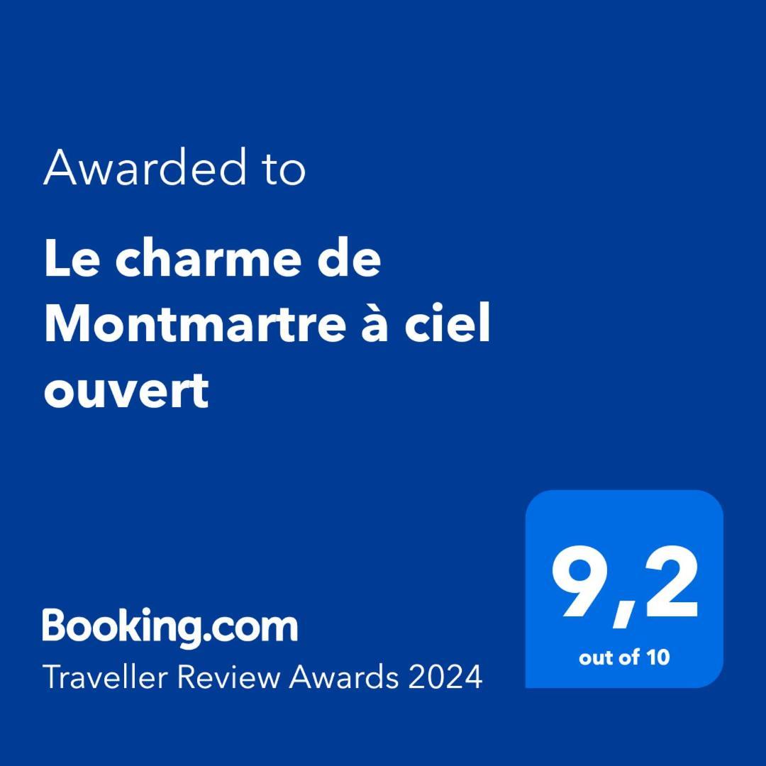 Le Charme De Montmartre A Ciel Ouvert Paris Ngoại thất bức ảnh